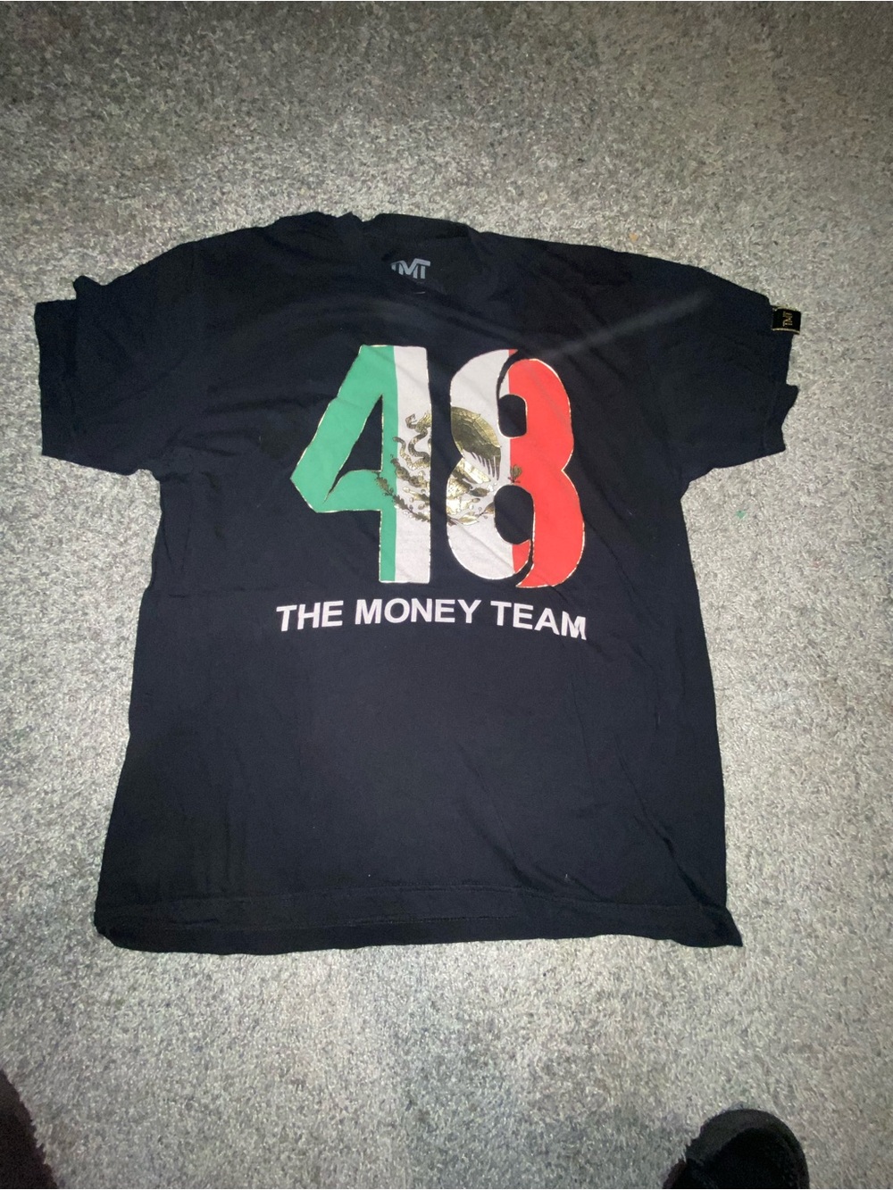 Floyd mayweather The money team Graphic Tee - Black